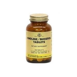  Solgar Choline / Inositol [100 Tablets] Lipid Metabolism 