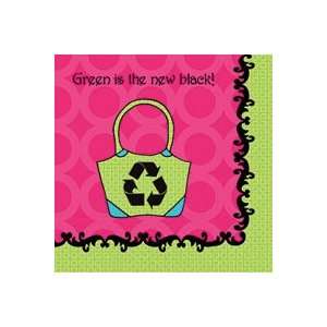  Green is the New Black Beverage Napkins Toys & Games