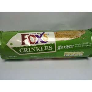 Foxs Ginger Crinkles Biscuits  Grocery & Gourmet Food