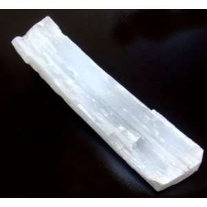 Selenite Cluster 02 White Crystal Log 14.3lb Healing Protective Wand 