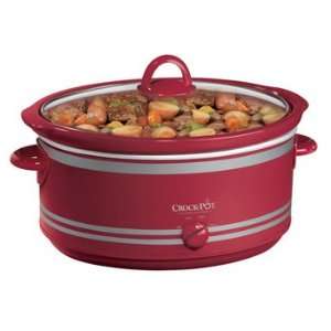  Crockpot SCV702 7qt. Cooker and Steamer  Red Kitchen 