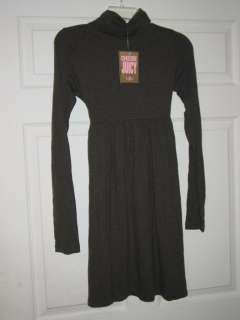 Juicy Couture Jersey Fashion Heathered Gran Dress Brown / Gray Womens 