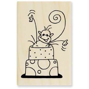  Surprise Cake   Rubber Stamps Arts, Crafts & Sewing