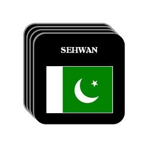  Pakistan   SEHWAN Set of 4 Mini Mousepad Coasters 