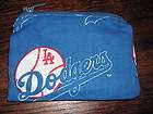 Los Angeles Dodgers baseball handmade zipper Fabric coin/change purse 