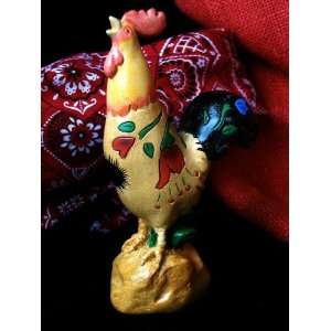  Second Nature Floral Rooster Crowing 