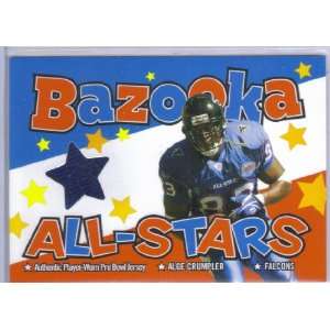  2004 Bazooka All Stars Jerseys BASAC Alge Crumpler 