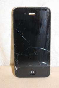   Black 16GB Cell Phone   Cracked Screen   C 885909343874  