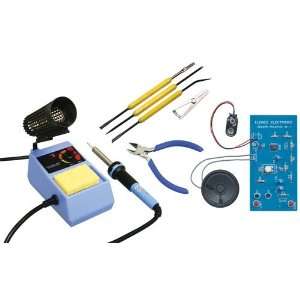  ELENCO SK 175/CS6 Educational Solder Kit WITH Station and 