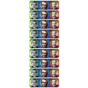  Sticker Labels (Set of 9) 3 Generations of THE JOKER 