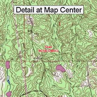   Quadrangle Map   Seale, Alabama (Folded/Waterproof)