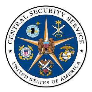  Central Secutiry Service Seal car bumper window sticker 4 