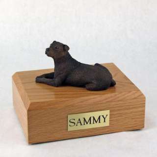   Bull Terrier   Figurine Pet Cremation Urn   
