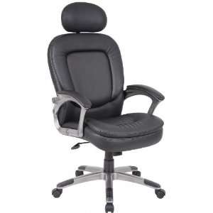  Boss Executive Pillow Top Chair W/ Headrest Furniture 