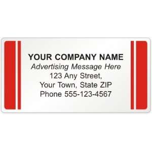   Advertising Labels Clear (Back Adhesive), 3 x 1.5