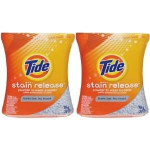 Tide Stain Release Powder In Wash Booster, 26 oz 2 ct (Quantity of 3)