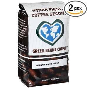   Bean Coffee, 12 Ounce Bags (Pack of 2)  Grocery & Gourmet