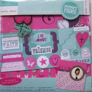   Perfect Pages Youth Group Scrapbook Page Kit Arts, Crafts & Sewing
