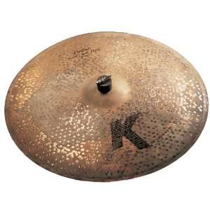  Zildjian K Custom 22 Inch Left Side Ride Cymbal W/3 Rivets 