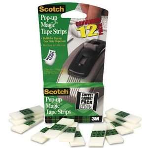  Scotch   Pop Up Magic 3/4 Tape Strip Refill, Value Pack 