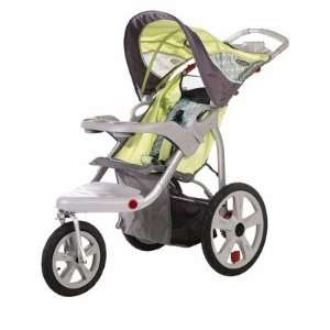  Safari Swivel Wheel Jogger Single Stroller in Green Toys 