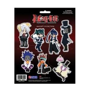  D Gray Man Magnets Collection