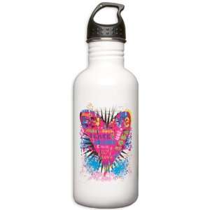  Stainless Water Bottle 1.0L Hope Joy Believe Heart 