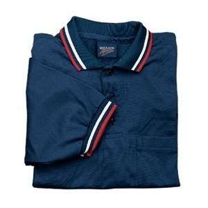  Dalco D260 Umpire Shirt Navy with Navy/White/Scarlet trim 