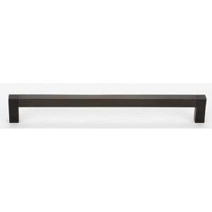Alno D420 12 CHBRZ   Square Top Series 12 Inch Bar Pull   Chocolate 