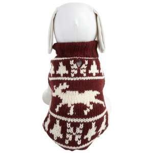 Fab Dog Moose Sweater   Burgandy   10 inch (Quantity of 1 