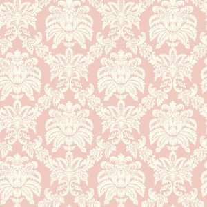   By Color BC1580986 Pink Sweeping Damask Wallpaper