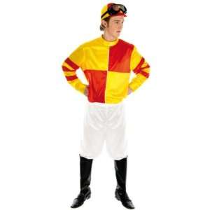  Jockey Racing Silks 5pc Fancy Dress Costume   Large Toys 