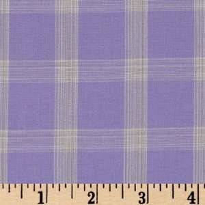  45 Wide Piece O Cake Yarn Dyed Plaid Lavender Fabric By 