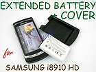   Battery w/ Door Cover Black for Samsung i8910 Omnia HD JTRB176