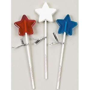Fourth Of July Stars Lollipops 24 Count  Grocery 