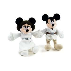   Minnie Mouse as Princess Leia 10 Plush Doll Set   New with Tags Toys