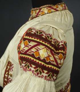 RARE Czech Folk Costume   embroidered blouse dress KROJ  