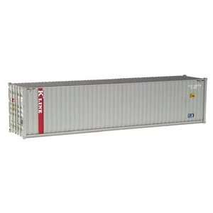  Walthers 40 Hi Cube Fully Corrugated Container   K Line 