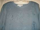 WOMENS ALFRED DUNNER BEADED SWEATER 3X  