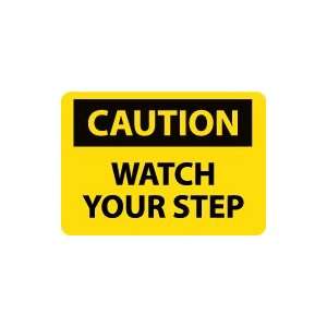    OSHA CAUTION Watch Your Step Safety Sign