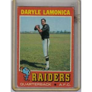 1971 Topps #70 Daryle Lamonica EX   Excellent or Better 