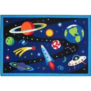  Rugs Olive Kids Out of This World OLK 019 Multi 39 x 58 Area Rug 
