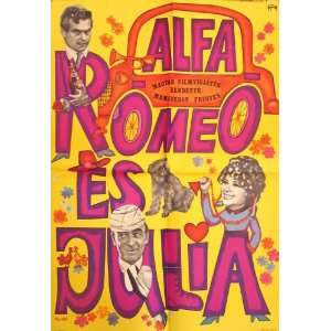 Alfa Romeo es Julia Movie Poster (11 x 17 Inches   28cm x 44cm) (1969 