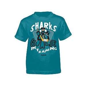  Reebok San Jose Sharks Infant Goalie in Training T Shirt 