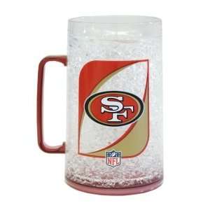  San Francisco 49ers Crystal Freezer Mug Monster Size Combines State 