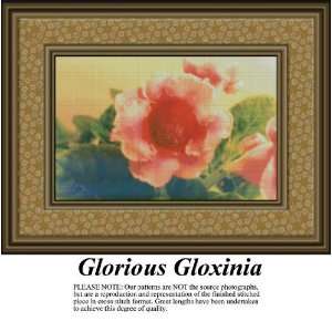  Glorious Gloxina Cross Stitch Pattern PDF  