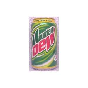 Mountain Dew Caffeine Free Soda, 12 oz can (Pack of 12)  