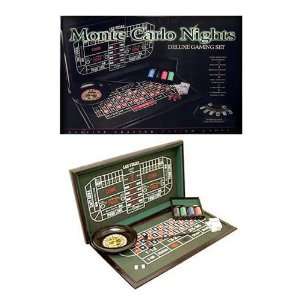    Monte Carlo Nights Deluxe 3 in 1 Gaming Set