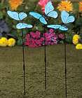 Butterflies Glow in the Dar​k Garden Stakes Yard Gard