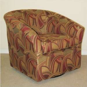  Bundle 24 Edgar Swivel Chair in Spice (Set of 4)